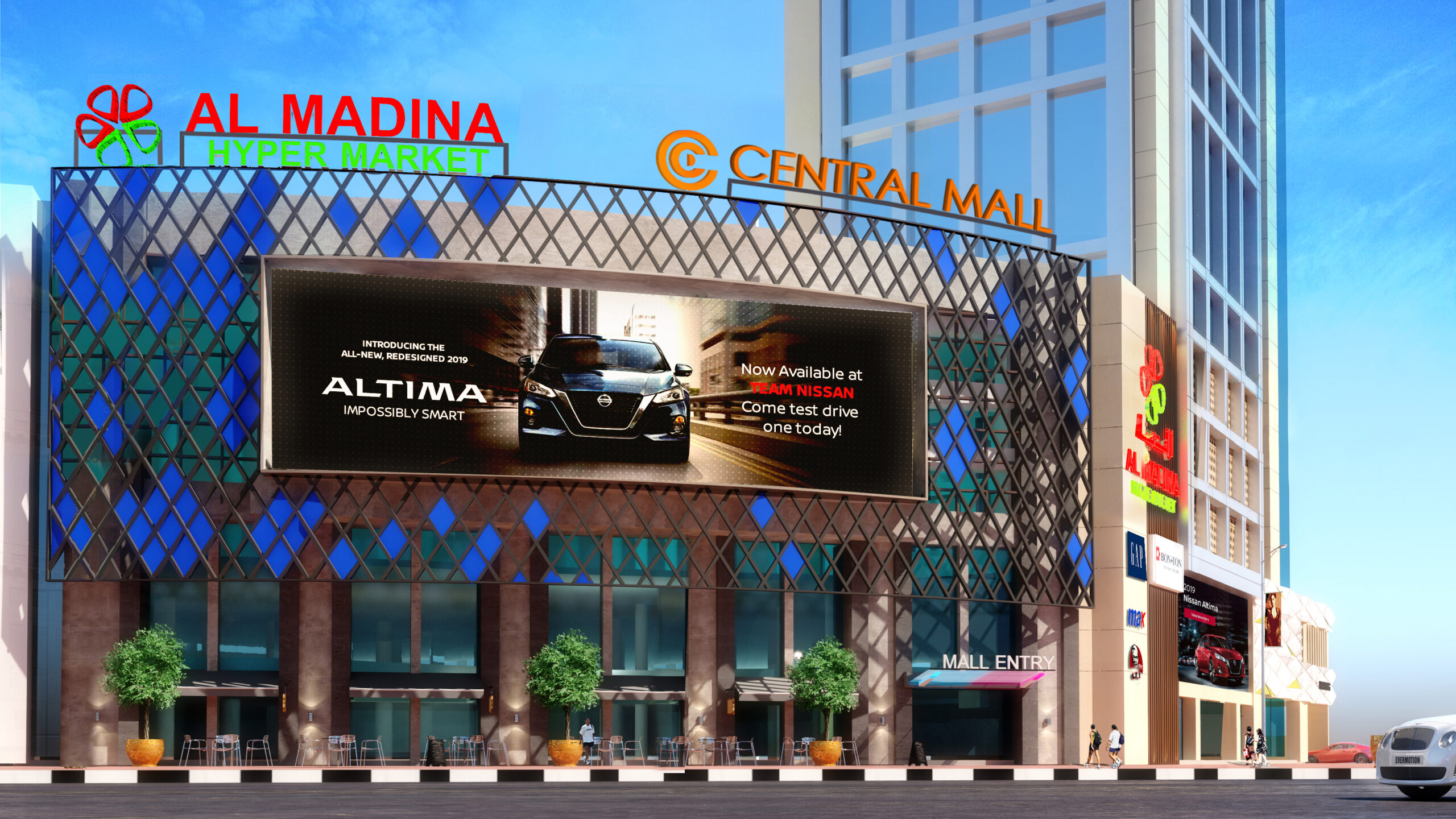 CENTRAL MALL G+M SHOPPING MALL, BURDUBAI